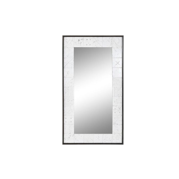 Miroir mural DKD Home Decor Blanc Moderne 130 x 4 x 70 cm 0 Miroir mural DKD Home Decor Blanc Moderne 130 x 4 x 70 cm 0