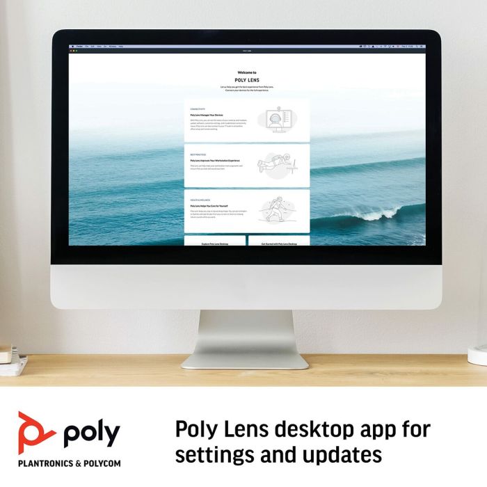 Haut-parleurs bluetooth portables Poly 77P41AA 12