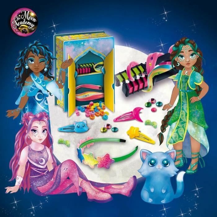 Kit de Coiffeur pour Enfant Lisciani Giochi The Moon Academy Moon Hairstyle 2