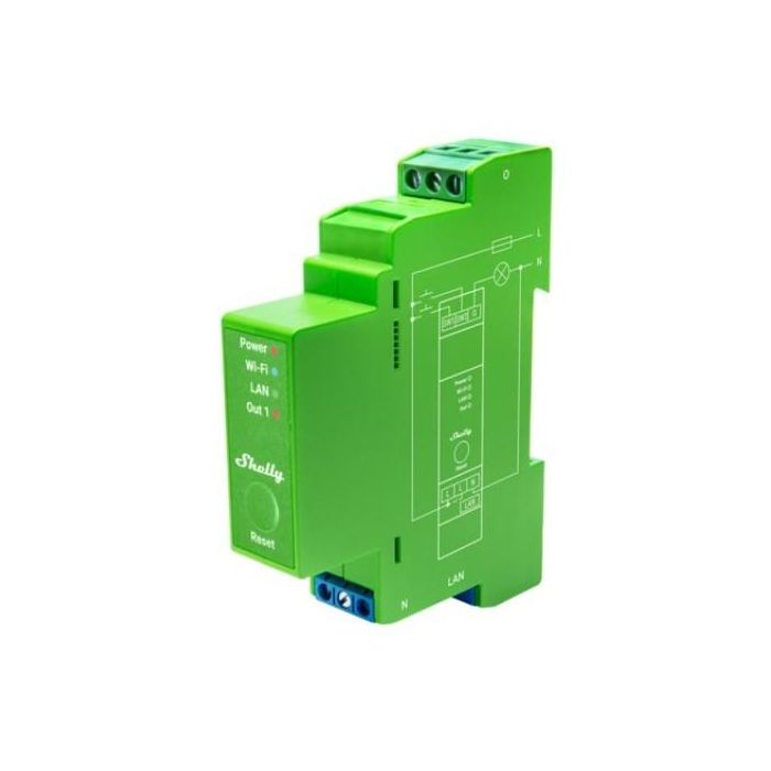 Shelly Relais "Pro Dimmer 1PM" LED/Glühbirne WLAN LAN BT DIN-Rail 0 Shelly Relais "Pro Dimmer 1PM" LED/Glühbirne WLAN LAN BT DIN-Rail 0