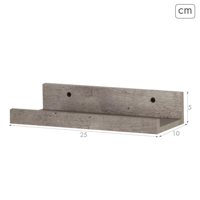 Etagères Max Home Bois MDF 25 X 5 X 10 CM (6 Unités) 3