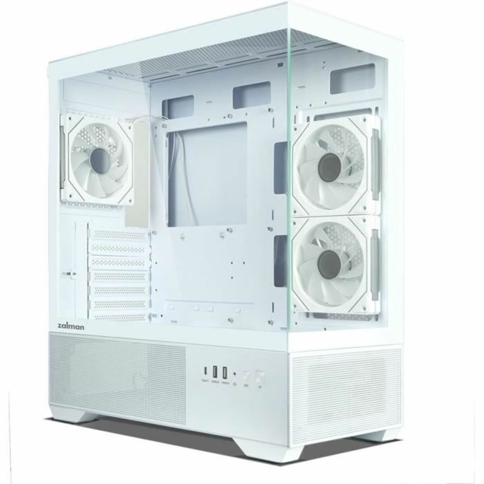 Boîtier ATX semi-tour Zalman CHRONIX WHITE Blanc 3