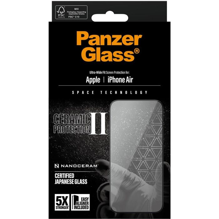PanzerGlass Ceramic II Schutzglas iPhone Air UWF 2