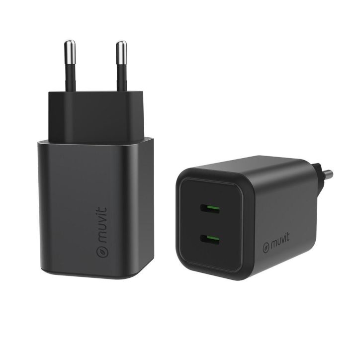 Chargeur mural Muvit WCEU66-45-C2 Argenté 45 W 7