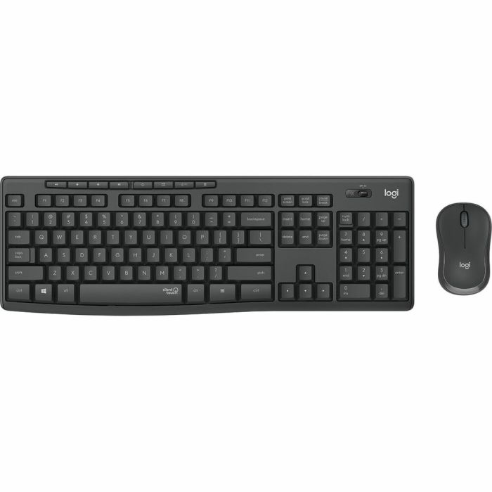 Clavier et souris sans fil Logitech MK295 Français Noir Gris AZERTY 0 Clavier et souris sans fil Logitech MK295 Français Noir Gris AZERTY 0