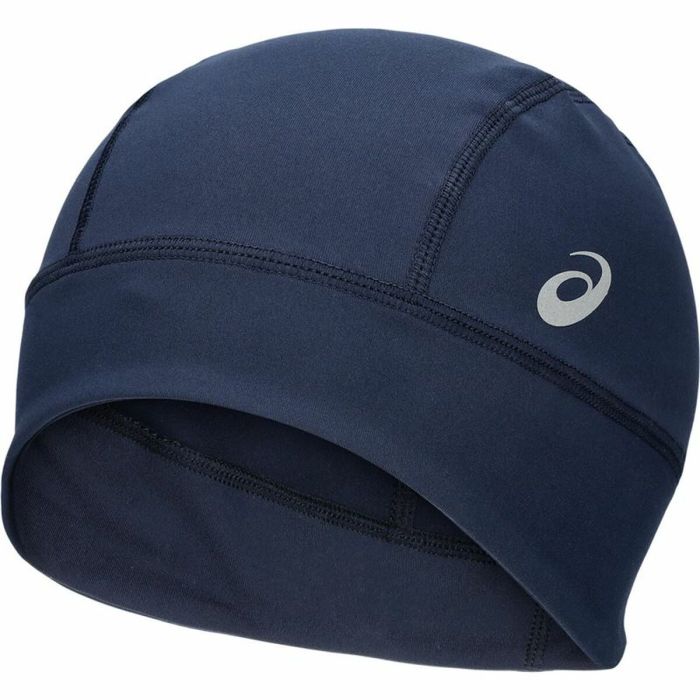 Casquette de Sport Asics Winter Run Beanie Bleu foncé 0 Casquette de Sport Asics Winter Run Beanie Bleu foncé 0