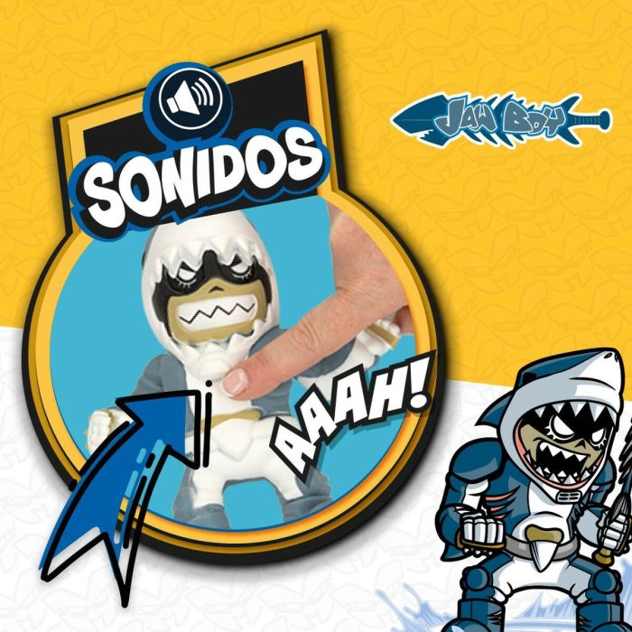 Figurine d’action Eolo Super Masked Jaw Boy 14 x 16 x 8,5 cm Élastique (12 Unités) 4 Figurine d’action Eolo Super Masked Jaw Boy 14 x 16 x 8,5 cm Élastique (12 Unités) 4