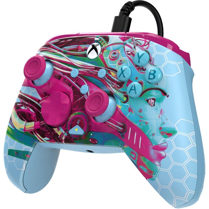 PDP Controller kabelgebunden Rematch Dreams Glow XBOX 2