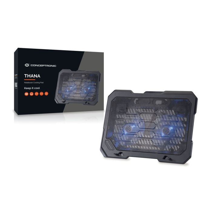 Support de refroidissement pour ordinateur portable Conceptronic 300 W 7