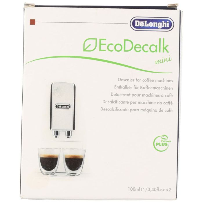 Adoucisseur d'eau DeLonghi EcoDecalk 2x100ml 2 x 100 ml Détartrant pour cafetière 8