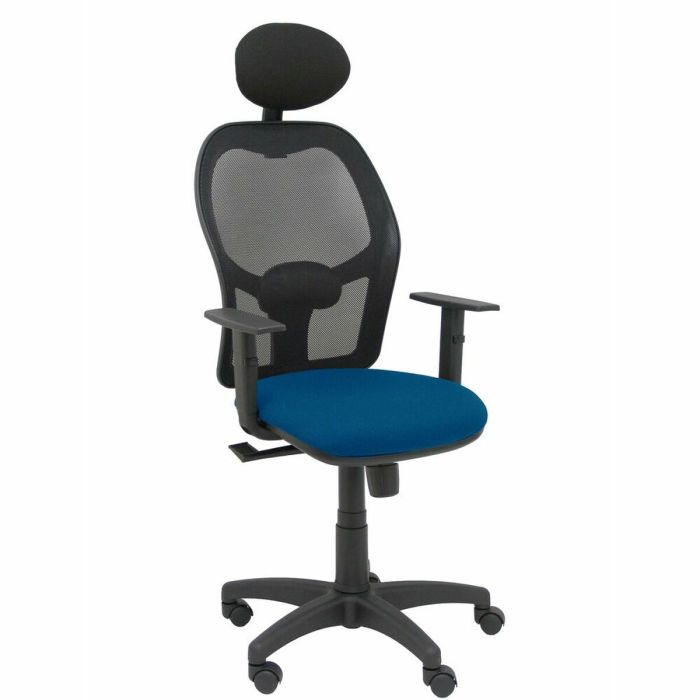 Chaise de Bureau avec Appui-tête Piqueras y Crespo B10CRNC Blue marine