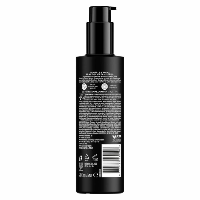 Sérum pour cheveux Tresemme LAMELLAR SHINE 200 ml 3