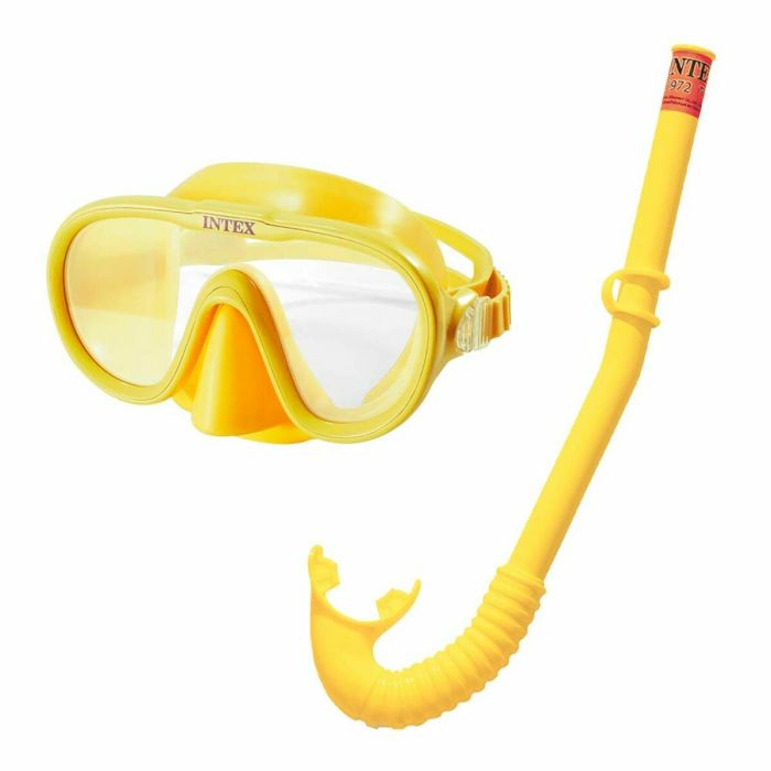 Masque de Plongée avec Tube pour Enfants Intex 55642 2