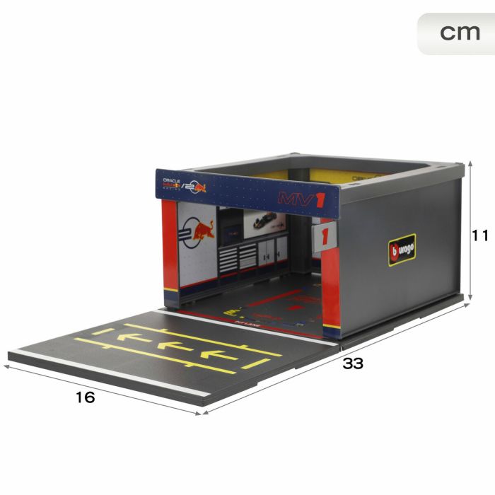Voiture de course Red Bull BURAGO (4 Unités) 3