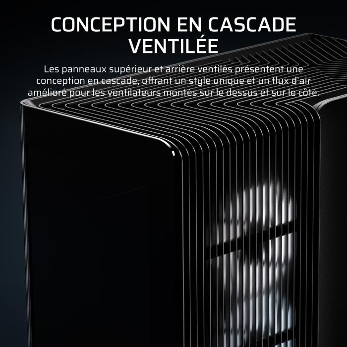 Boitier PC - CORSAIR - FRAME 4500X RS-R ARGB Tempered Glass Mid-Tower - 2 radiateurs - Noir 3