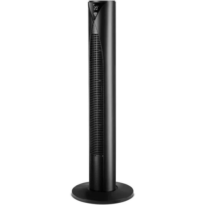 Sencor SFT 3800BK Ventilateur Tour 38" (96 cm) avec 3 Vitesses, 4 Modes, Télécommande et Minuterie - 45 W, Noir