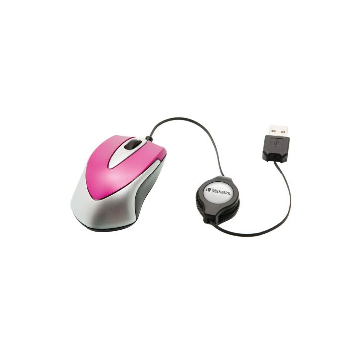 Souris Optique Verbatim 49021 Rose 3