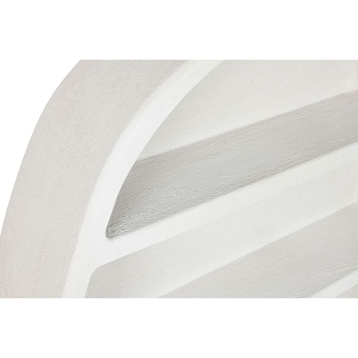 Étagère Home ESPRIT Blanc Bois MDF 100 x 18 x 100 cm Mural 2