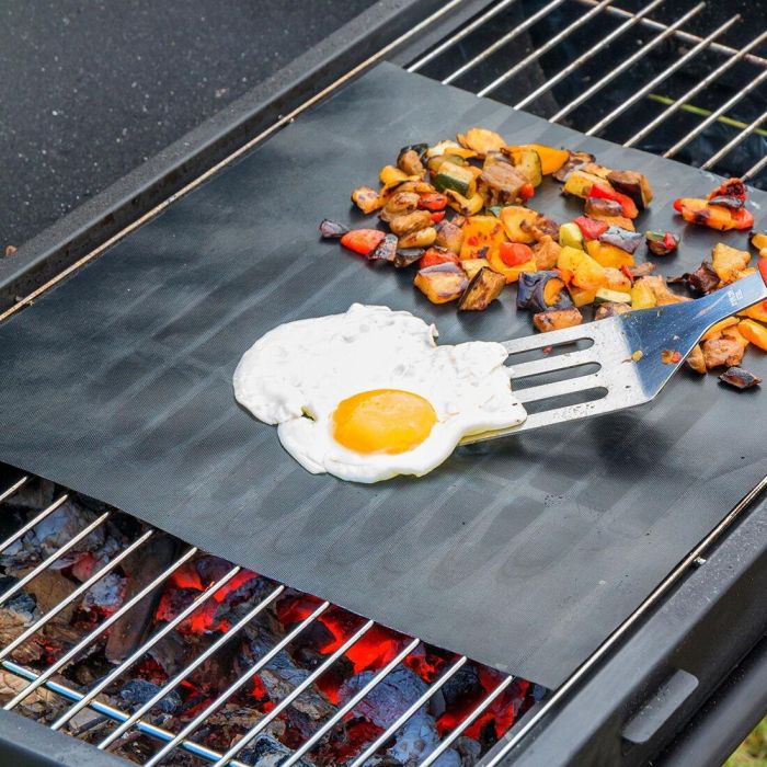 Pack Tapis de Cuisson pour Four et Barbecue (x2) InnovaGoods (3 unités) 2