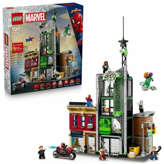 Set de construction Lego 76324 Spider-Man VS Oscorp 808 Pièces 8