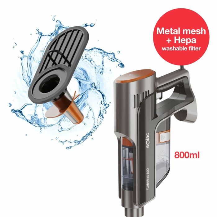 Aspirateur balai Solac AEC600 600 W 2200 W 26
