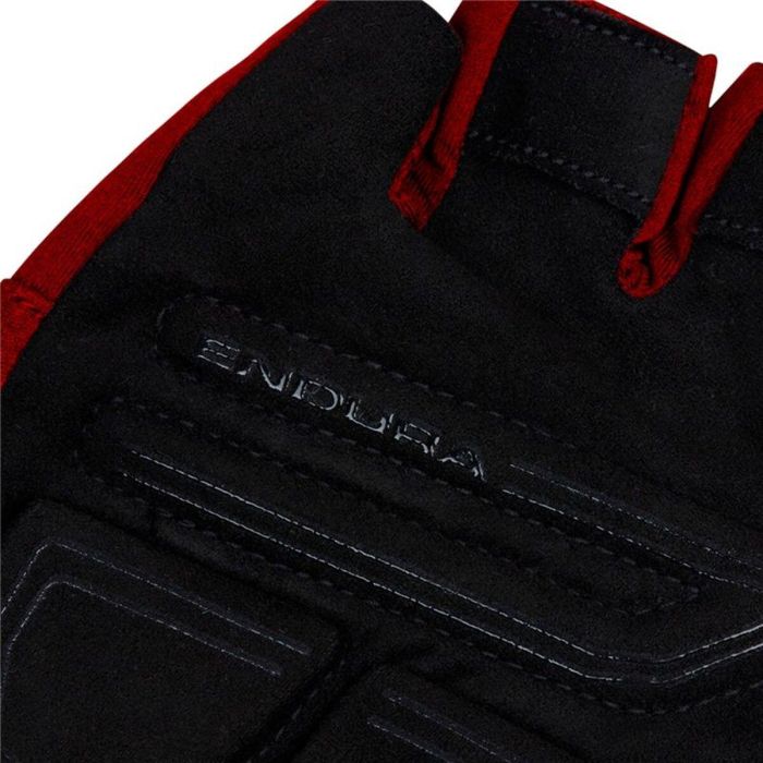 Gants de Cyclisme Endura Loop Rouge foncé 1 Gants de Cyclisme Endura Loop Rouge foncé 1