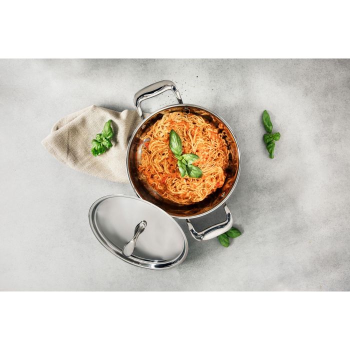 Faitout - COSY & TRENDY - CLASSIC - Acier inoxydable - Ø22 cm - 4,18 L - Tous feux dont induction 1 Faitout - COSY & TRENDY - CLASSIC - Acier inoxydable - Ø22 cm - 4,18 L - Tous feux dont induction 1