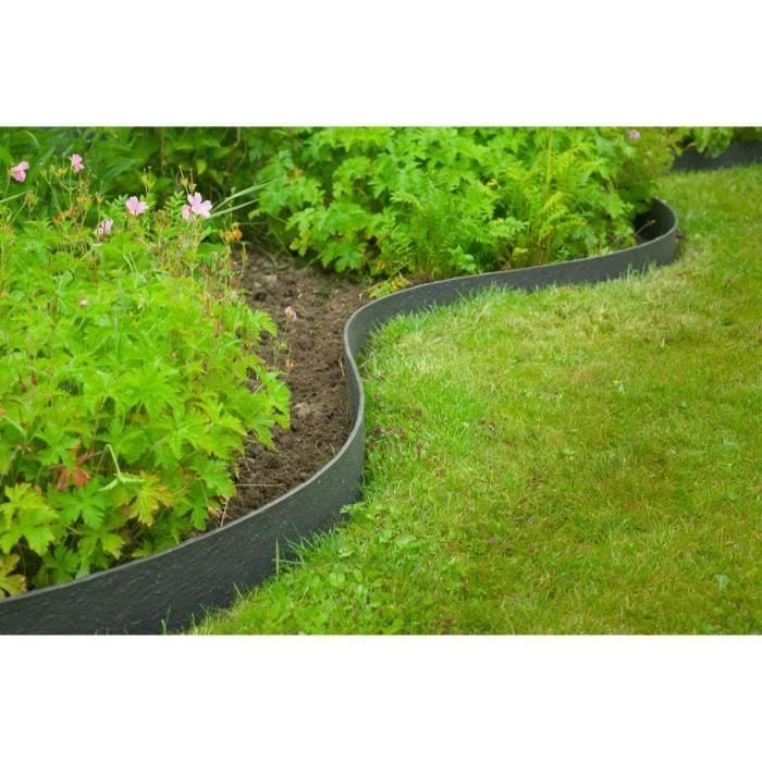Nature Bordure de jardin 0,12x12 m 5 mm noir 446388 4 Nature Bordure de jardin 0,12x12 m 5 mm noir 446388 4