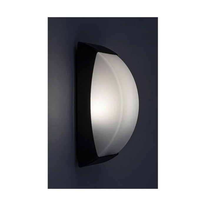 RABALUX Applique Extérieure Opole 1xE27 IP65 RAB-7797 - Luminaire Mural Carré Noir Mat avec Écran Blanc pour Terrasse 4 RABALUX Applique Extérieure Opole 1xE27 IP65 RAB-7797 - Luminaire Mural Carré Noir Mat avec Écran Blanc pour Terrasse 4