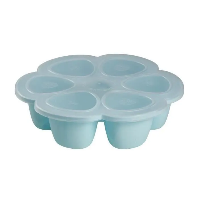 BEABA Multiportions silicona 6x150 ml azul 3