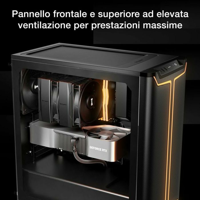 Boîtier ATX semi-tour Be Quiet! Pure Base 501 DX Noir 11