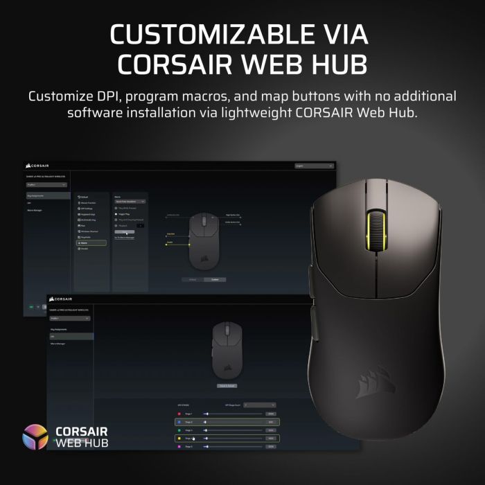 Souris Corsair CH-931G000-WW Noir 2