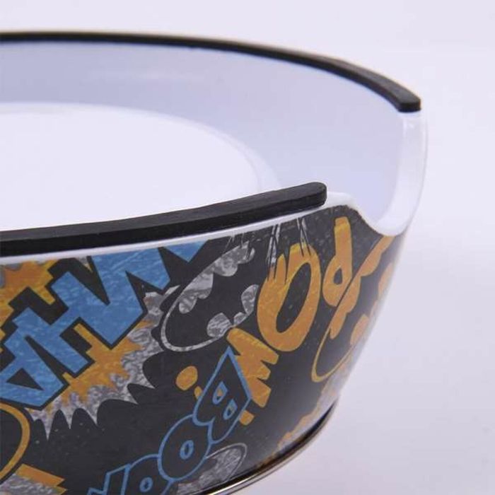 Mangeoire pour chiens Batman Mélamine 410 ml 2 Mangeoire pour chiens Batman Mélamine 410 ml 2