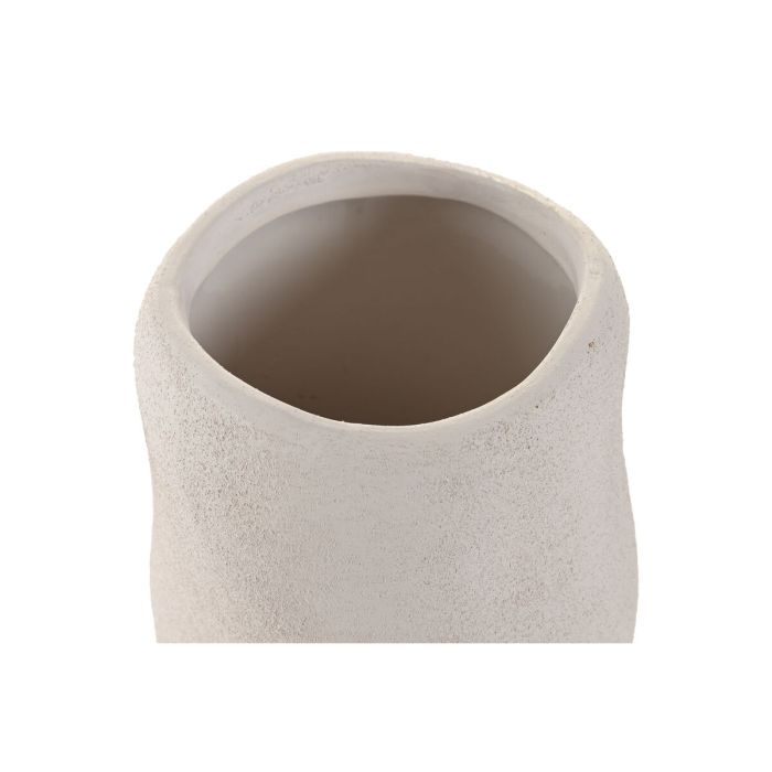Vase Home ESPRIT Beige Céramique 10 x 10 x 20 cm 2 Vase Home ESPRIT Beige Céramique 10 x 10 x 20 cm 2