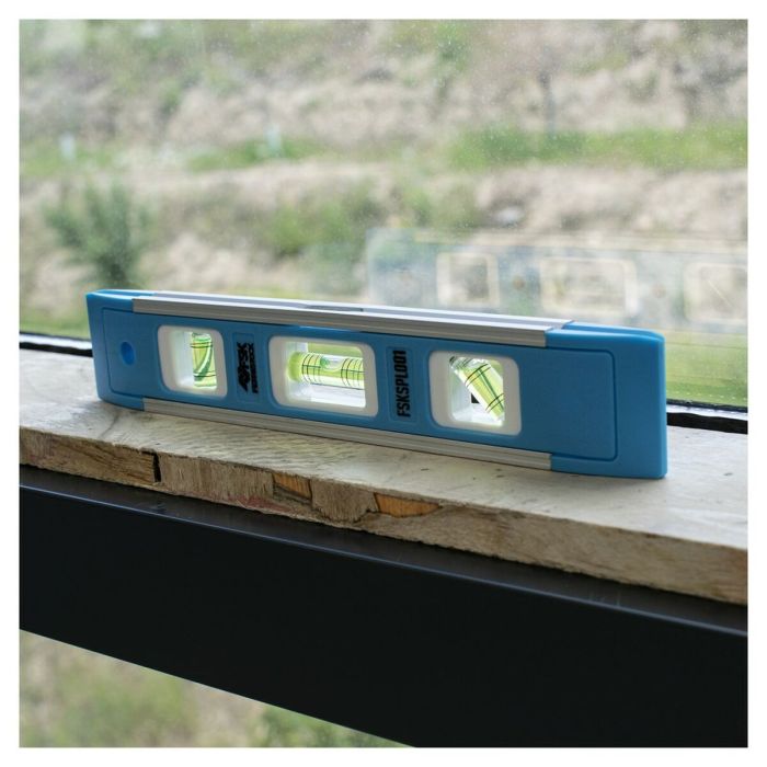 Niveau à Bulle Ferrestock Magnétique Aluminium ABS 1