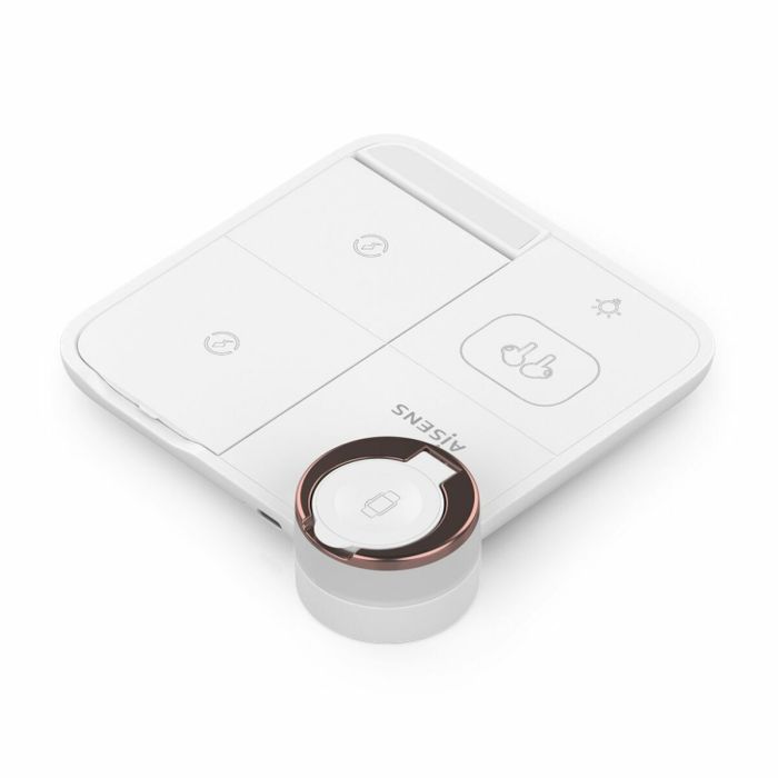 Chargeur sans fil Aisens ASCH-15W4WC061-W 15 W Blanc 7