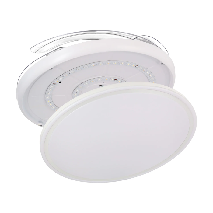 Ventilador Dc Blanco Función Verano-Invierno 59w Blanco 6980lm 3000-4000-6000k 3