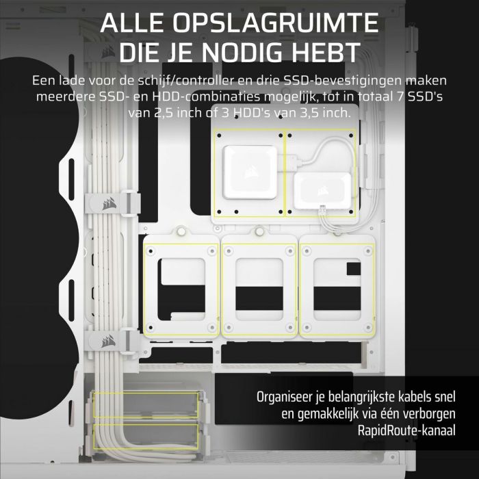 Boîtier ATX semi-tour Corsair Blanc 9
