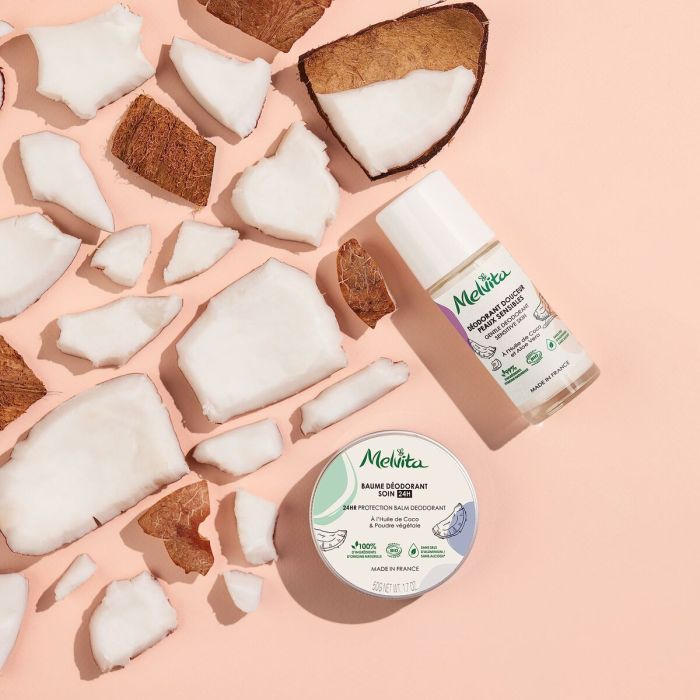 Déodorant Roll-On Melvita Los Esenciales De Higiene 50 ml Peau sensible 3