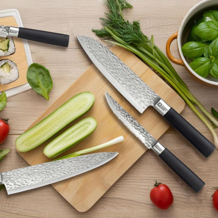 Cuchillo de Cocina Acero Inoxidable Katana Richardson Sheffield 20,5 cm 1 Cuchillo de Cocina Acero Inoxidable Katana Richardson Sheffield 20,5 cm 1