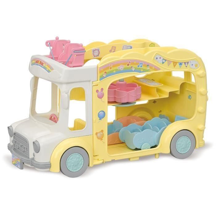 SYLVANIAN FAMILIES 5744 - Le bus et sa cour de récréation 2