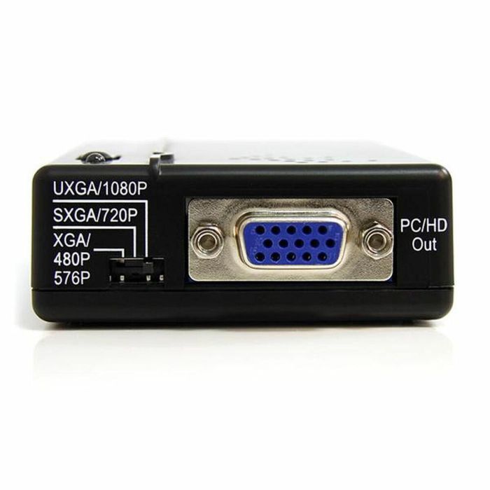 Adaptateur Startech VID2VGATV2 1600 x 1200 px Noir 3