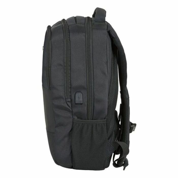 Sac à Dos pour Portable et Tablette avec Sortie USB Safta 15,6'' Noir 30 x 43 x 16 cm 4