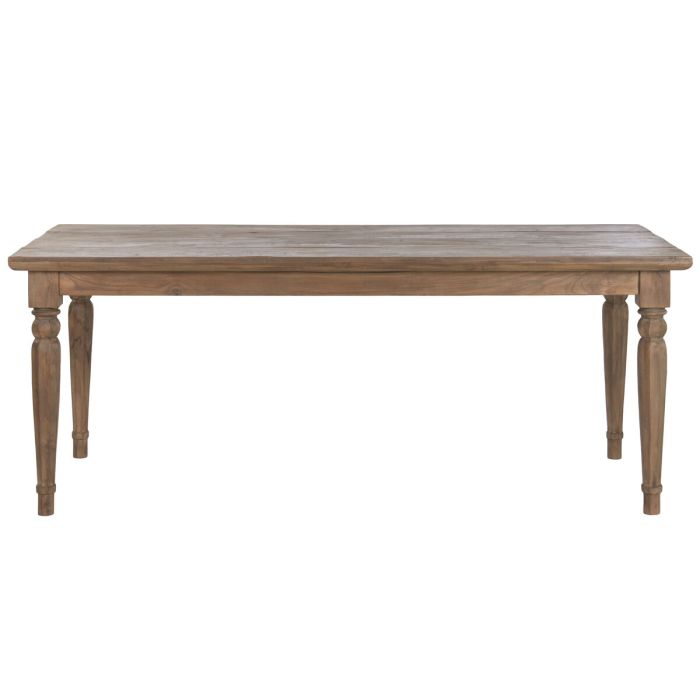 Table de Salle à Manger Home ESPRIT bois de teck 200 x 90 x 78 cm 1