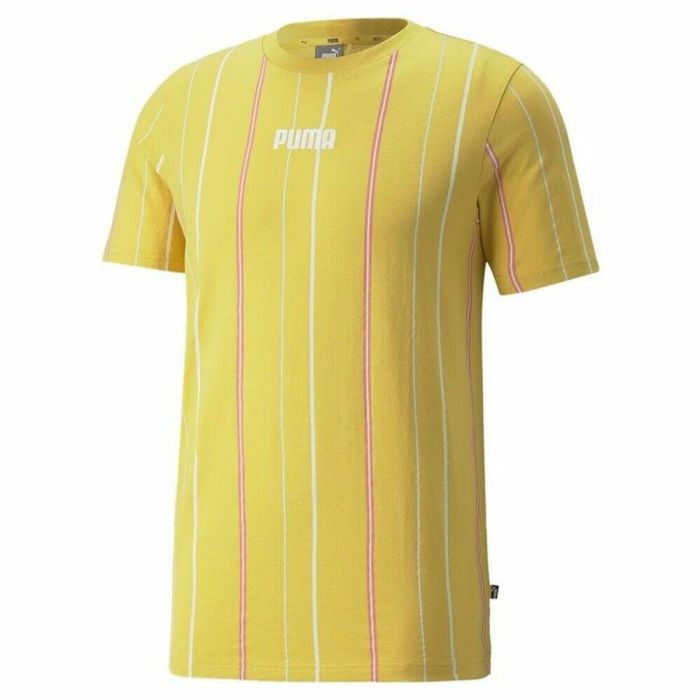 T-shirt à manches courtes homme Puma Modern Basics Stripe M Jaune 0 T-shirt à manches courtes homme Puma Modern Basics Stripe M Jaune 0