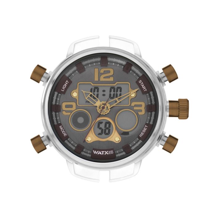 Montre Unisexe Watx & Colors RWA2820 Marron (Ø 49 mm)