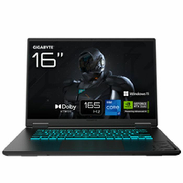 Ordinateur Portable Gigabyte GAMING A16 CWHI3ES864SH 16" Intel Core i7-13620H 32 GB RAM 1 TB SSD 11 Ordinateur Portable Gigabyte GAMING A16 CWHI3ES864SH 16" Intel Core i7-13620H 32 GB RAM 1 TB SSD 11