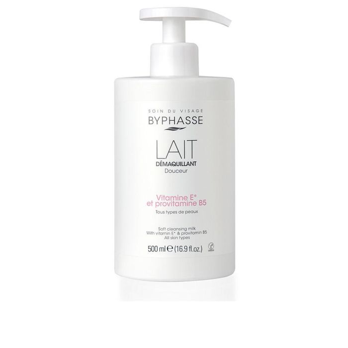 Byphasse Douceur Lait Demaquillant Vitamine E Et Provitamine B5 500 mL