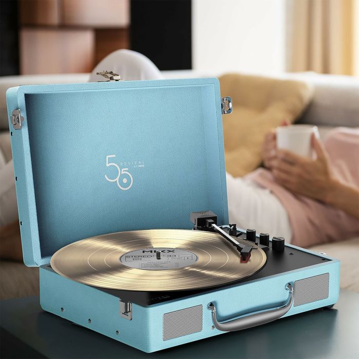 Tourne-disques Mixx Audio Bleu 1