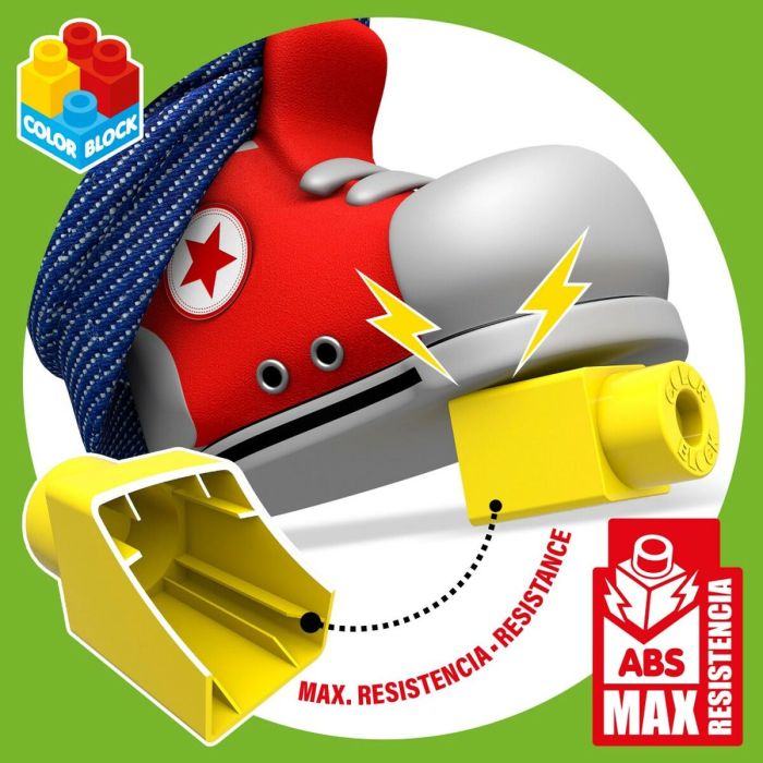 Set de construction Color Block Basic Seau 50 Pièces (6 Unités) 2